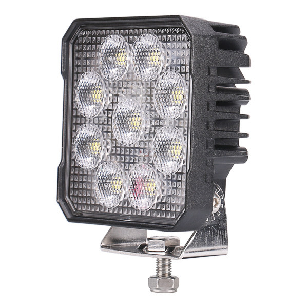 0-420-08 Durite  - 12V-24V 4'' R10 R65 LED Work Lamp With Amber Warning Light